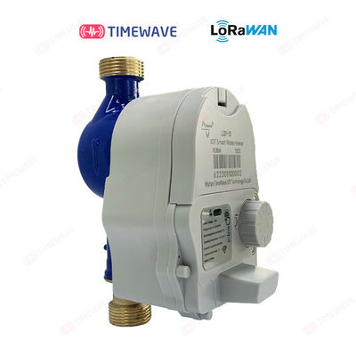 Intelligent Wireless Water Flow Meter LoRaWAN Water Consumption Management