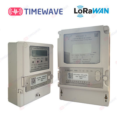 Lorawanスマートなエネルギー メートルの無線三相メートルのデジタル力メートル3段階Wifiは電気メートルを可能にした