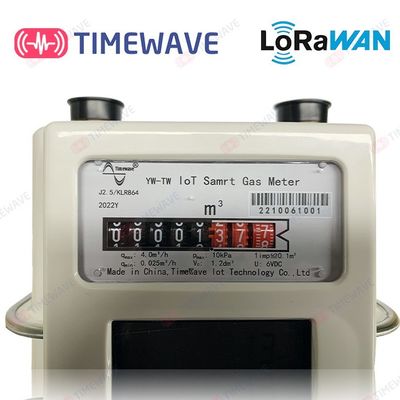 安全でスマートなガス メートル無線LoRaWANは1.6/2.5/4.0m3/Hを基づかせていた